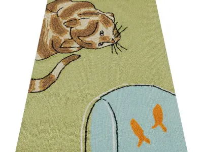 Rug Set 1086 3D model