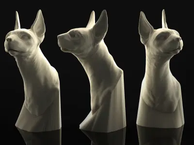 3D Printable Sculpture Pack 3D print model