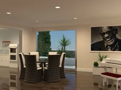 Luxurious Villa 3D model