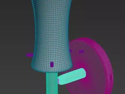 Modern  Wall Light 3D model