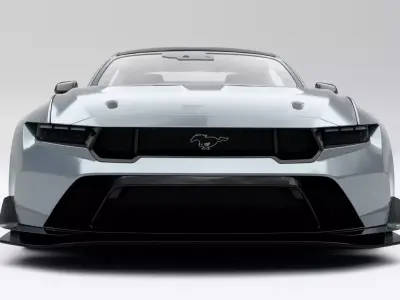 Ford Mustang GTD 2025 Low-poly 3D model purchase