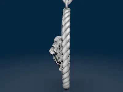 Lion Luxury Pendants  3D print model