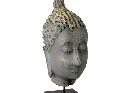 Sukhothai Buddha Head 3D model