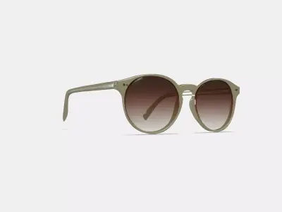 Renton Sunglasses in Grassland Crystal 3D model