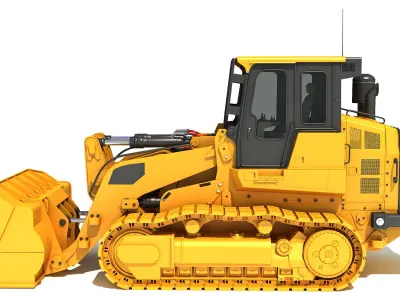 Track Loader 3D model