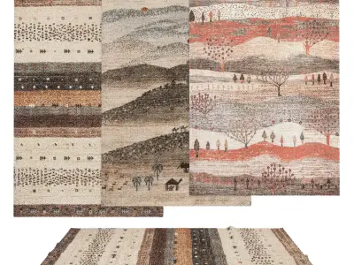 Rugs No 404 Low-poly 3D model