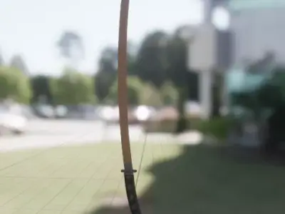 Katana Low-poly 3D model 17