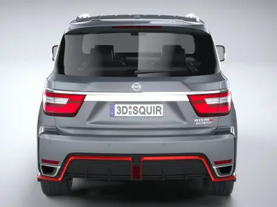 Nissan Patrol Nismo 2021 3D model