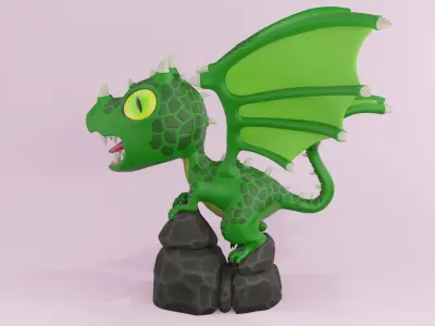 Dragon 001 3D model