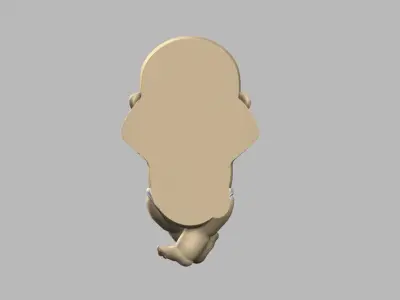 Baby decoration for 3d printing Free 3D print model