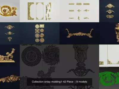 Collection onlay molding1-42 Piece 