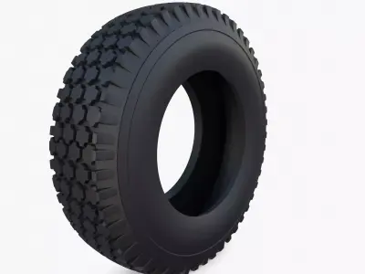 Microcar Tire 3D model