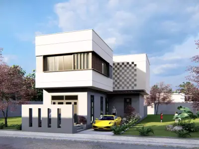 Modern home  3D model