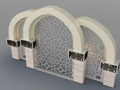 Islamic Decoration 3D model