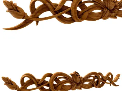 3D Model STL Frame Panel 3D model