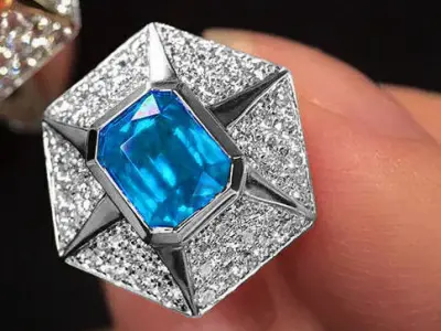 Cufflinks wholesale 3D Model Collection