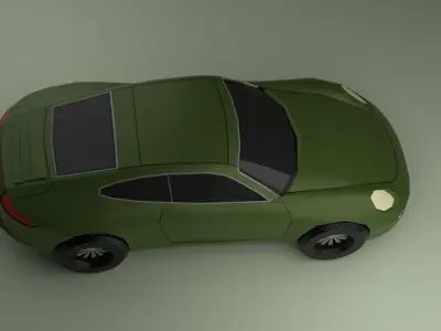 Low Poly Racing Pack Low-poly 3D model