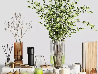 Decorative Set 09 3D model