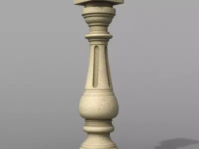 sandstone Baluster  3D model