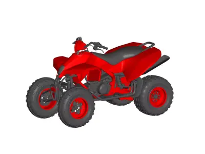 atv motorcycle 3D model