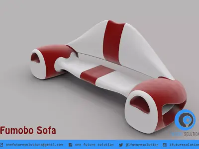 Fumobo Sofa Free 3D print model