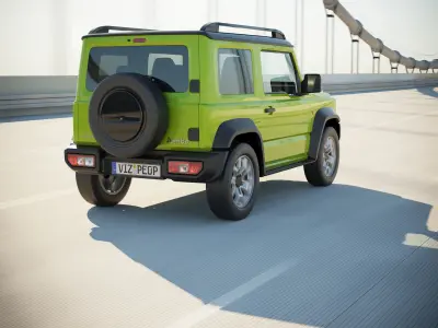 Small Japan 4x4 3D model