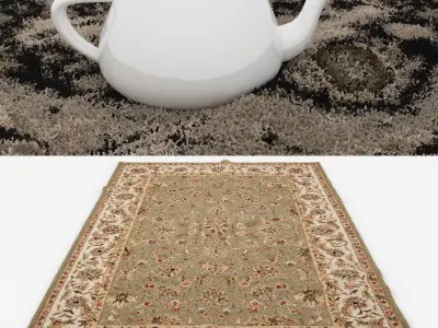 Rugs No 636 Low-poly 3D model