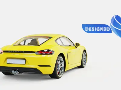 Porsche Cayman 3D model