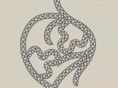 free jewelry pendant Free 3D print model 3