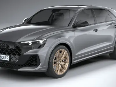 Audi RS Q8 2025 3D model