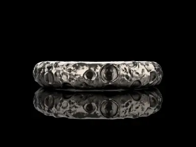 moon ring model 823  3D print model