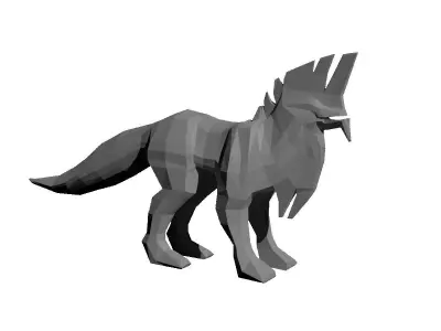  game character  Low-poly 3D model