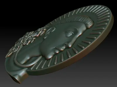 St Anthony of Padua 3D print model