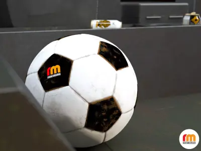 Classic ball 3D model