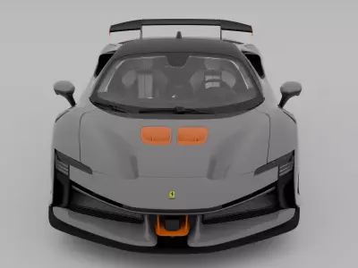 Ferrari SF90XX 3D model