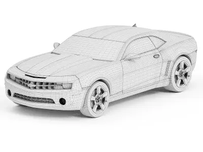 Camaro 2009 SS 3D model