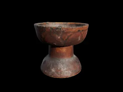 Anydrafts Candlestick 02 Low-poly 3D model