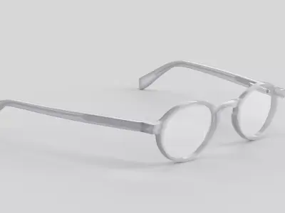 Boardstiff Eyewear Glasses Low-poly 3D model