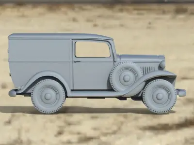 opel p4 3D print model