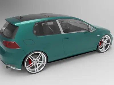 Volkswagen Golf VII 3D model