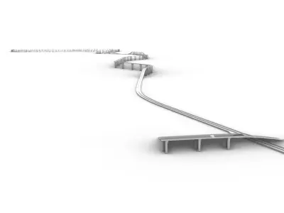 Udon Ratthaya and Sirat expressway 3D model