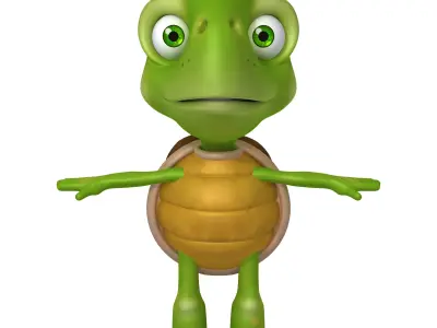 Turtle toy 3D model
