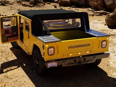 Hummer H1 3D model