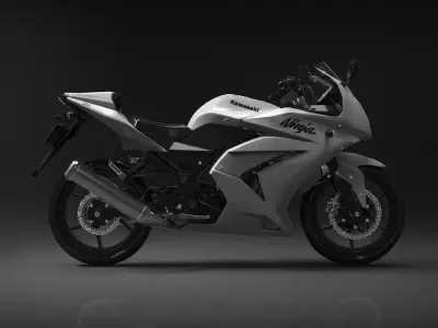 Kawasaki NINJA 250r 3D model