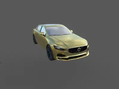 Car 3D Model With texture  Low-poly 3D model