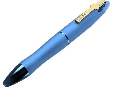 Luxury and stylish pen design having twist mechanism 3D model