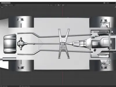 Austin-Healey Sprite 1958 3D model