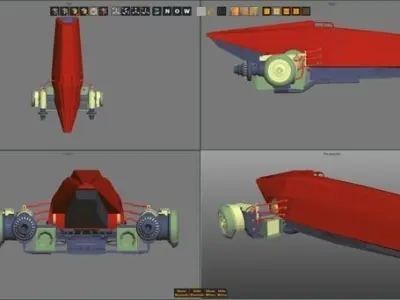 Feng Zhu Bach III Free 3D model