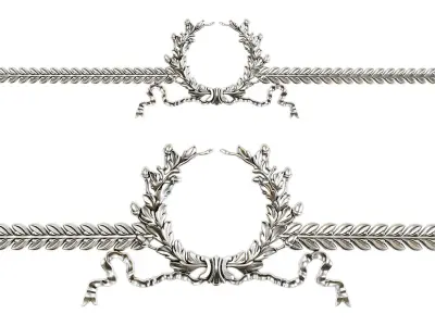 Classic carved 192 3D model