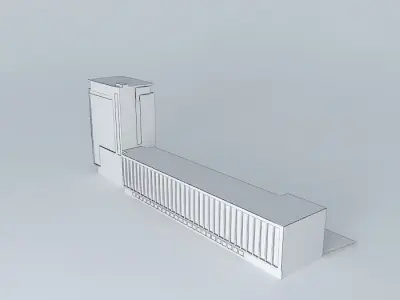 House project in Kaunas Free 3D model